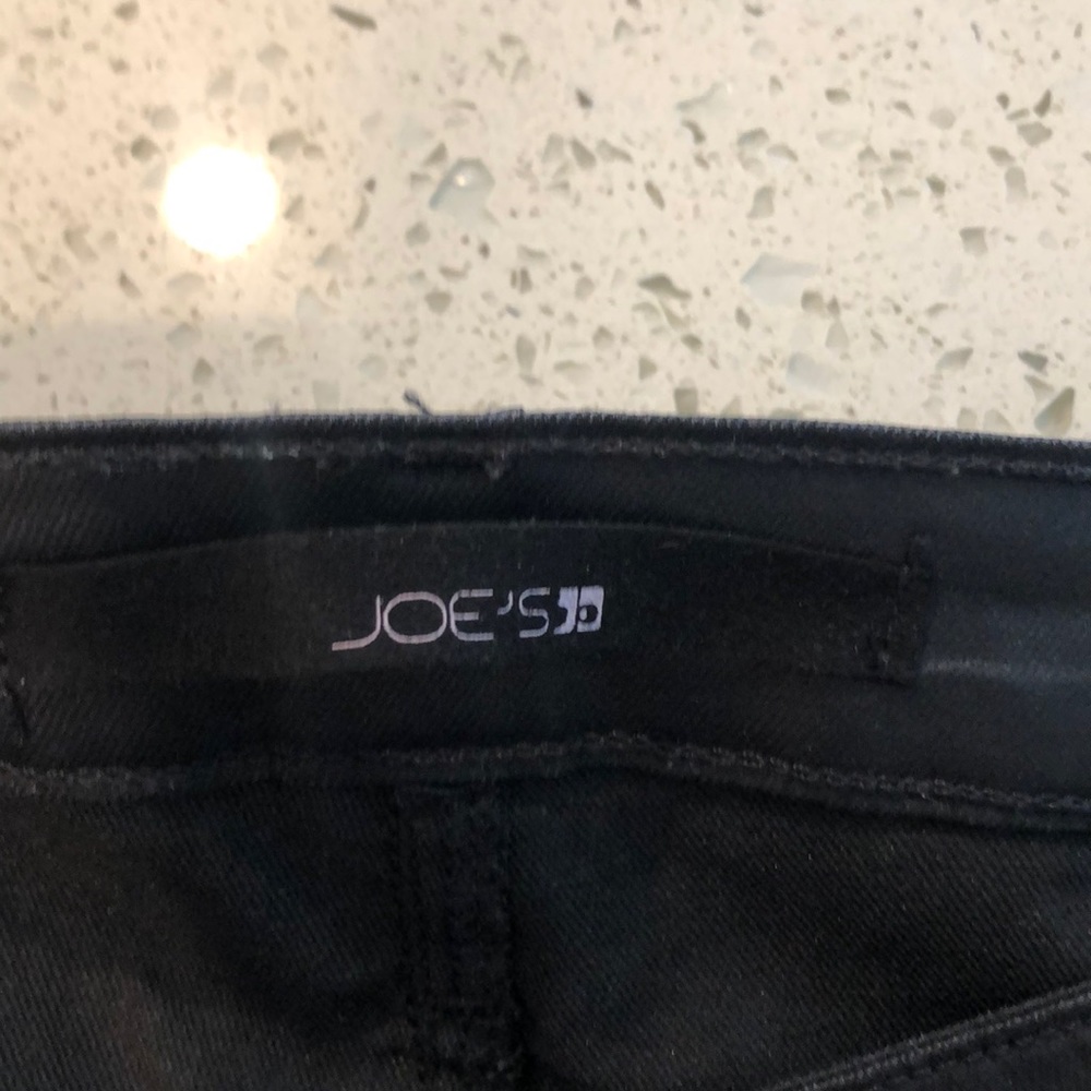 Joe’s Jeans Black Moto Jeans - Picture 2 of 5